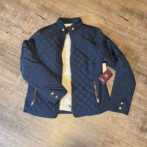 Quilted Fleece Jacket NWT